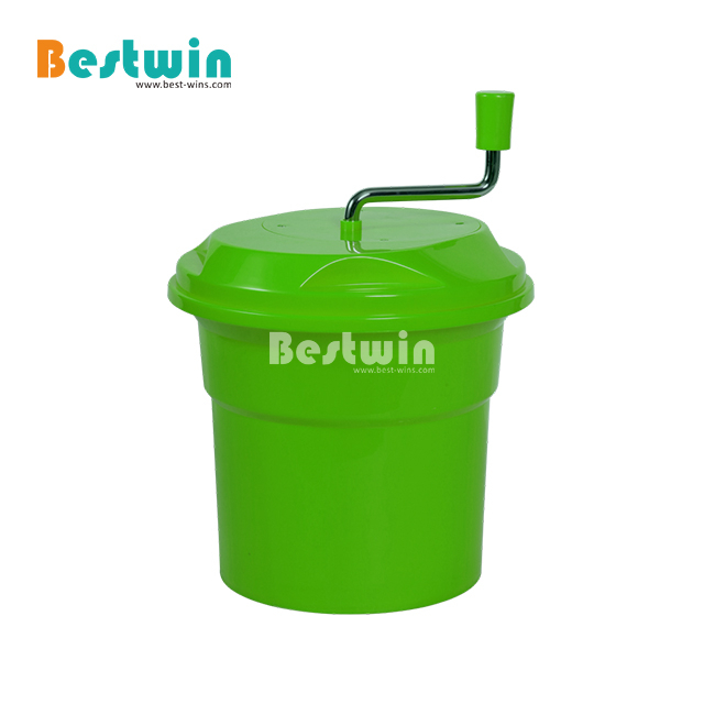 SGS Eco-Friendly Feature Plastic PP Vegetable and Salad Spinner