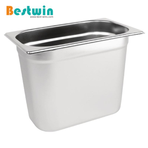 1/4 Size Stainless Steel GN Pan with Anti-Jam