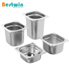 1/6 Size Stainless Steel GN Pan with Anti-Jam