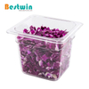 1/6 Size Plastic Polycarbonate Gn Pan Transparent Color NSF Certified