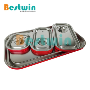 All Size Stainless Steel Airtight Seal GN Cover with Silicone Ring