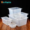 1/3 Size Plastic Polypropylene Gn Pan Translucent Color NSF Certified