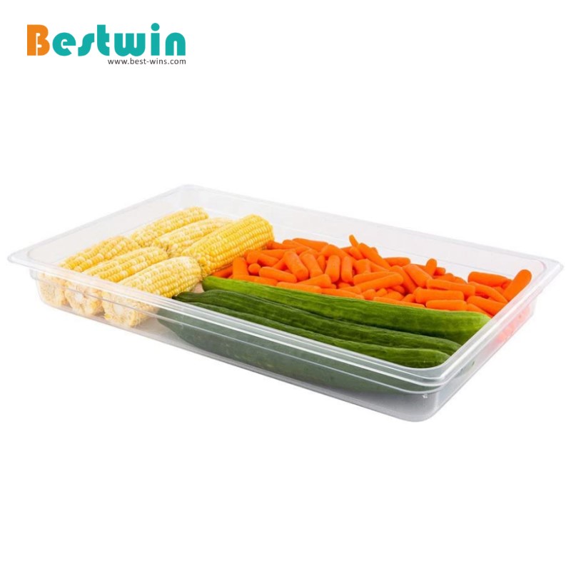 1/1 Size Plastic Polycarbonate Gn Pan Transparent Color NSF Certified