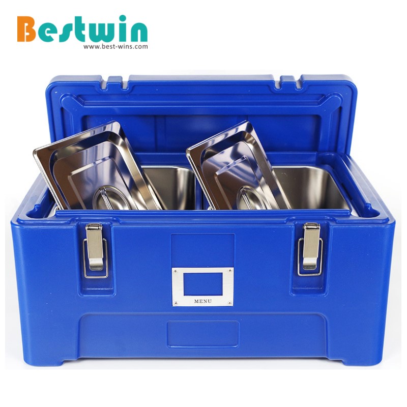 25 Liter Plastic PE Top Loading Insulated Food Pan Carrier