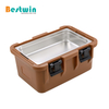 30 Liter Plastic PE Top Loading Insulated Food Pan Carrier with Plastic Lock