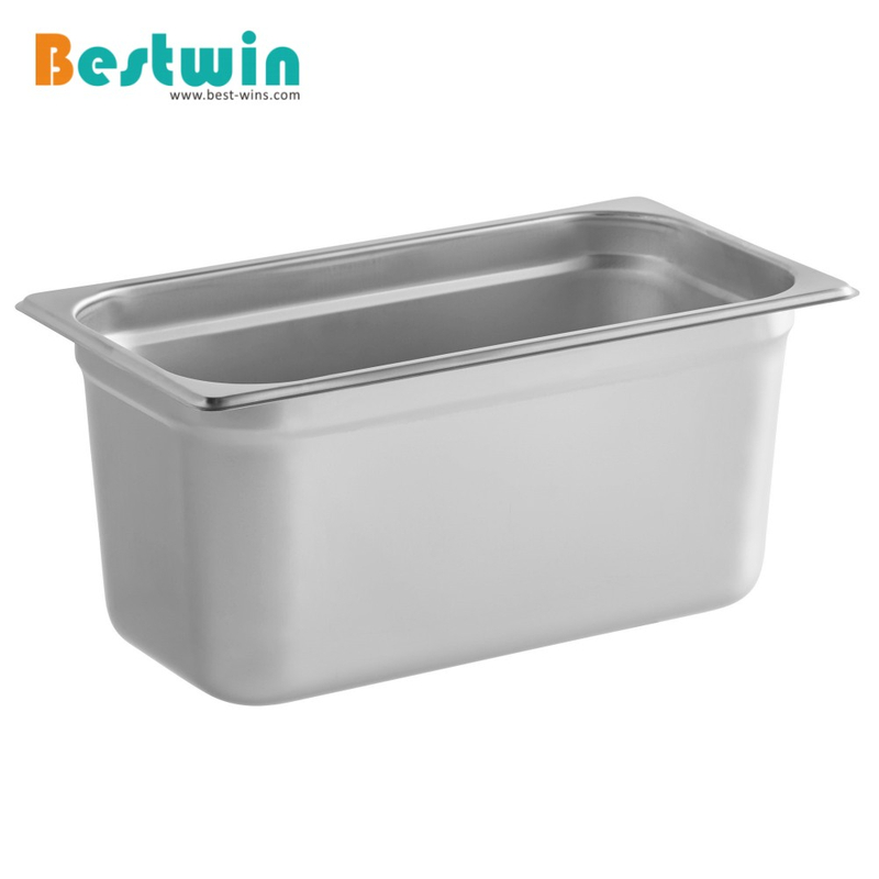 1/3 Size Stainless Steel GN Pan with Anti-Jam