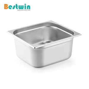 2/3 Size Stainless Steel GN Pan with Anti-Jam