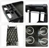 2 Tiers 550LBS Plastic Utility Cart with Tray