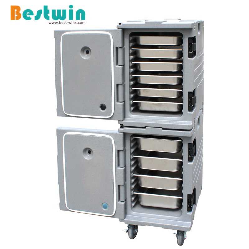 180 Liter Plastic PE Cater Front Loading Insulated Food Pan Carrier
