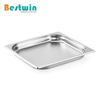 2/3 Size Stainless Steel GN Pan with Anti-Jam