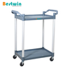 2 Tiers Plastic Service Trolley