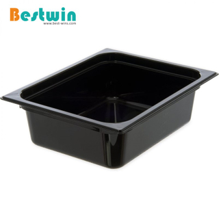 1/2 Size Plastic Polycarbonate Gn Pan Black Color NSF Certified
