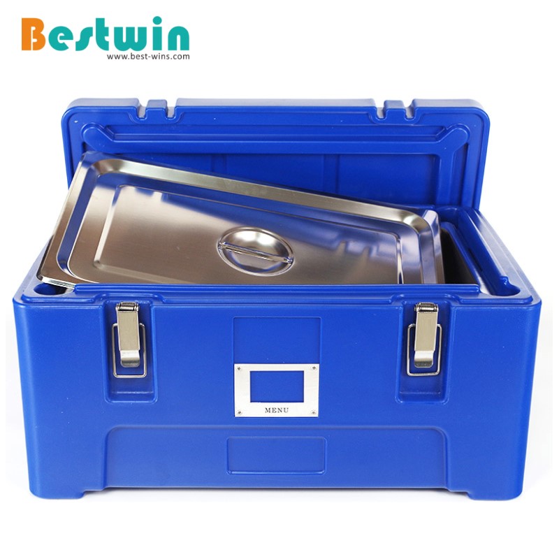 25 Liter Plastic PE Top Loading Insulated Food Pan Carrier