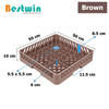 64-Peg Plastic Dishwasher Basket for Tray Plate