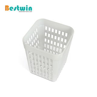 Plastic White Cutlery Basket