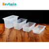 1/3 Size Plastic Polypropylene Gn Pan Translucent Color NSF Certified