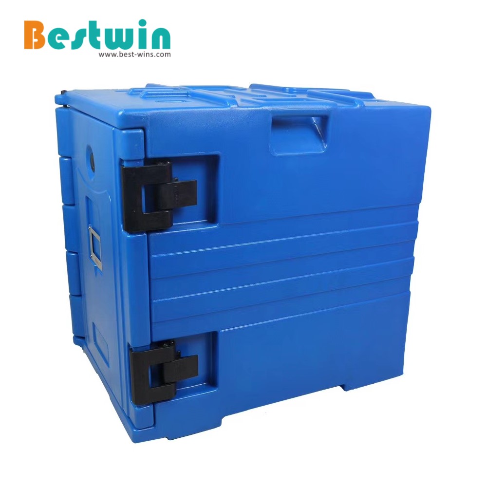 90 Liter Plastic PE Cater Front Loading Insulated Food Pan Carrier