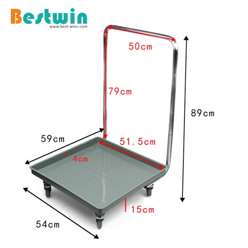 Plastic Dolly for Dishwasher Basket