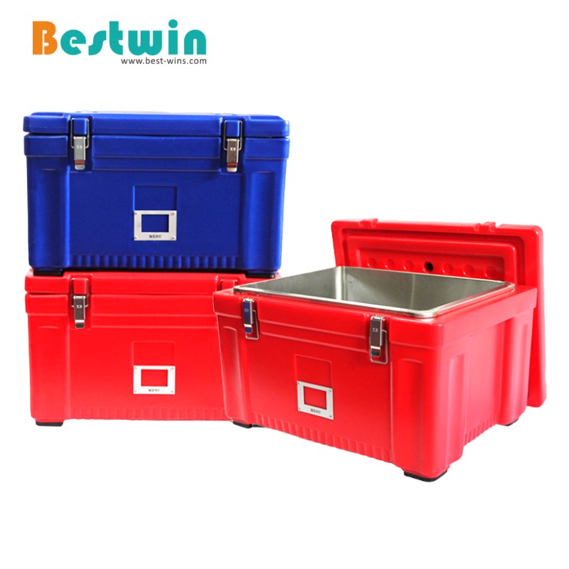 60 Liter Plastic PE Top Loading Insulated Container with Stainless Steel Liner