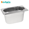 1/9 Size Stainless Steel GN Pan with Anti-Jam