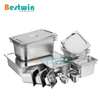 1/1 Size Stainless Steel GN Pan with Anti-Jam