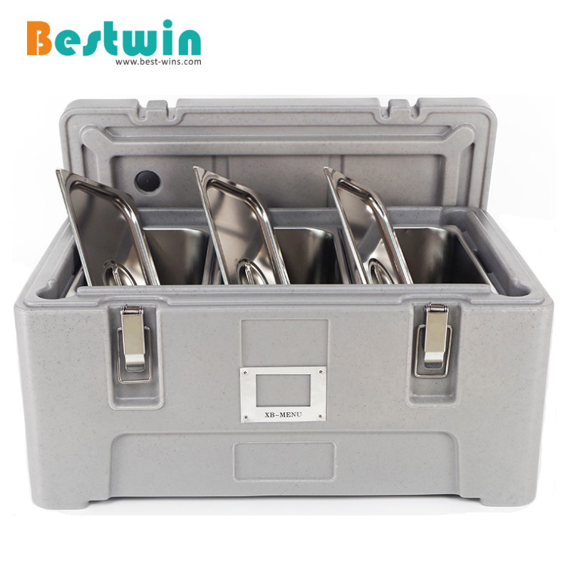 30 Liter Plastic PE Top Loading Insulated Food Pan Carrier