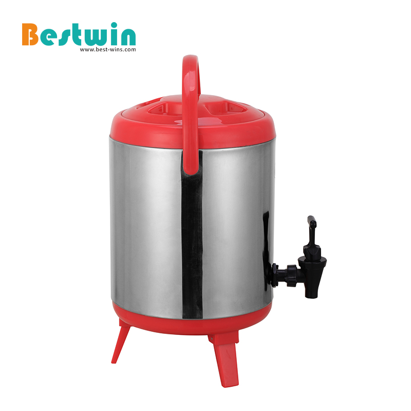 8L/10L/12L Stainless Steel Insulated Beverage Dispenser with Faucet