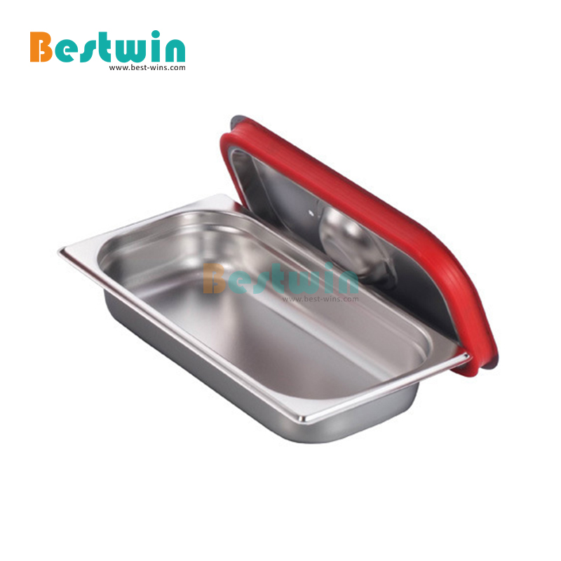 1/3 Size Stainless Steel GN Pan with Anti-Jam