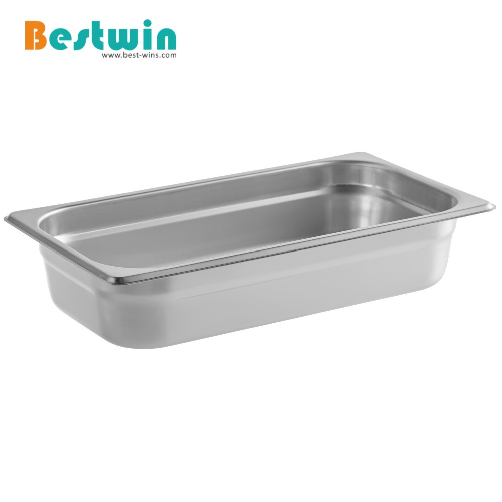 1/3 Size Stainless Steel GN Pan with Anti-Jam