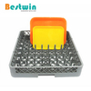 64-Peg Plastic Dishwasher Basket for Tray Plate