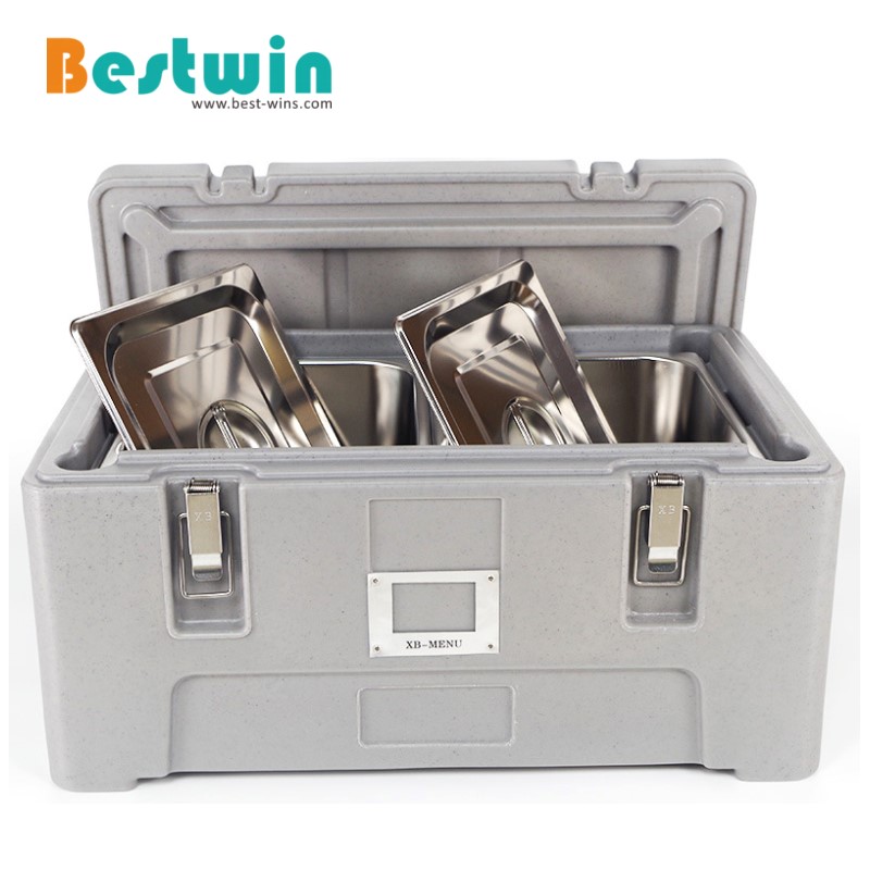 30 Liter Plastic PE Top Loading Insulated Food Pan Carrier