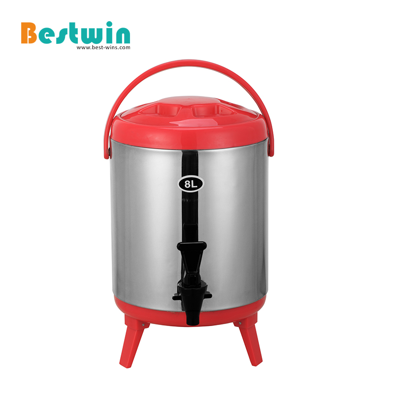 8L/10L/12L Stainless Steel Insulated Beverage Dispenser with Faucet