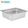 1/2 Size Stainless Steel GN Pan with Anti-Jam