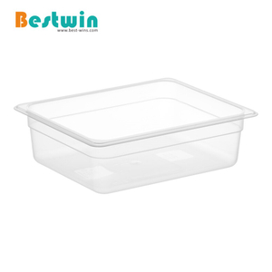 1/2 Size Plastic Polypropylene Gn Pan Translucent Color NSF Certified