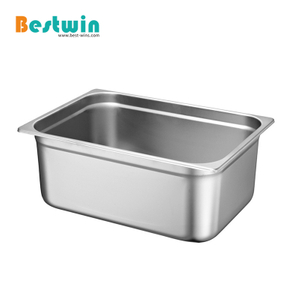Stainless Steel Ice Cream Pan with Anti-Jam