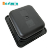 1/6 Size Plastic Polycarbonate Gn Pan Black Color NSF Certified