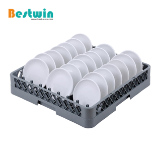 64-Peg Plastic Dishwasher Basket for Tray Plate