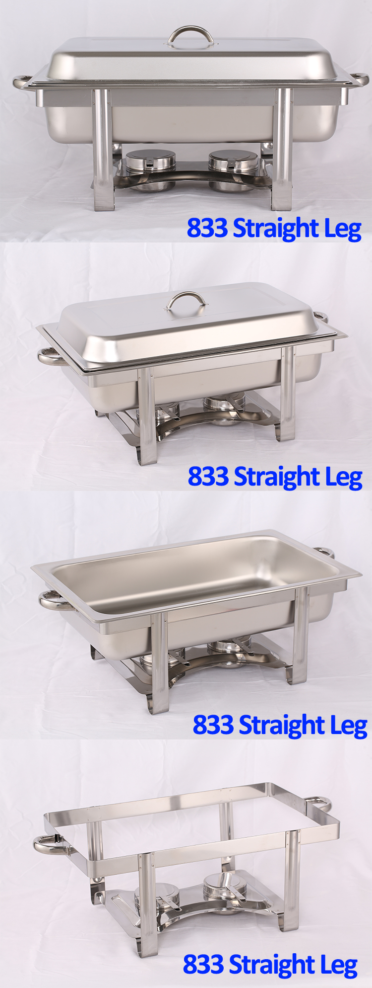 stainless steel pans set