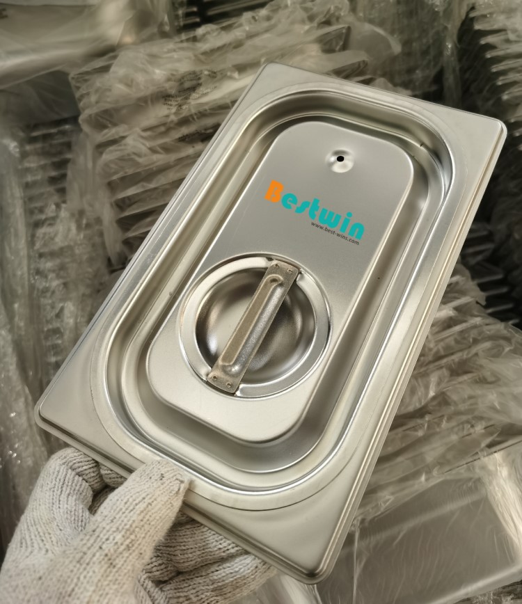 All Size Stainless Steel Airtight Seal GN Cover with Silicone Ring