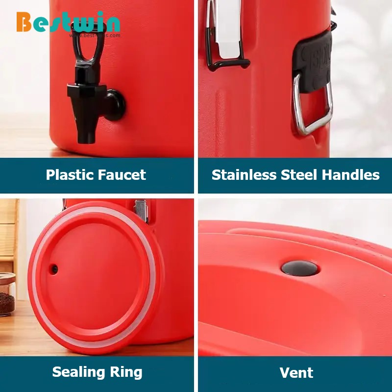 Plastic Insulated Barrel with Stainless Steel Liner