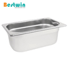 1/4 Size Stainless Steel GN Pan with Anti-Jam