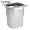1/6 Size Stainless Steel GN Pan with Anti-Jam
