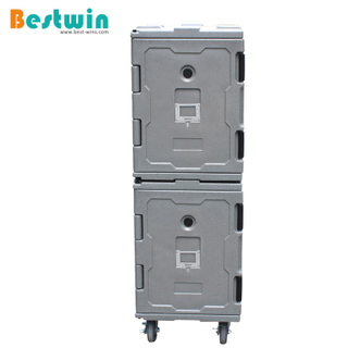180 Liter Plastic PE Cater Front Loading Insulated Food Pan Carrier