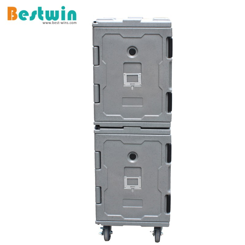 180 Liter Plastic PE Cater Front Loading Insulated Food Pan Carrier