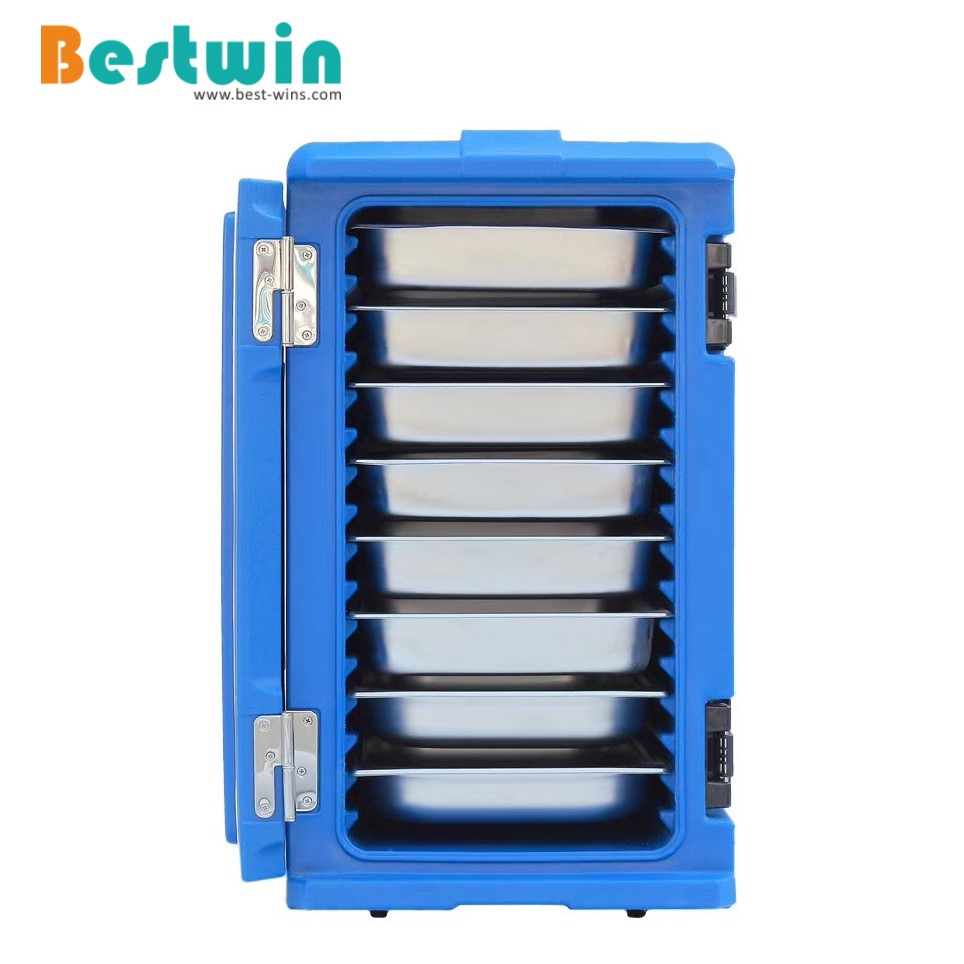 120 Liter Plastic PE Cater Front Loading Insulated Food Pan Carrier