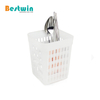 Plastic White Cutlery Basket