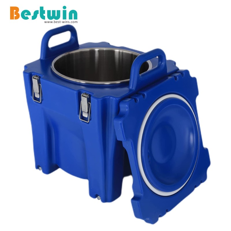 50L Top Loading Insulated Soup Barrel with Stainless Steel Round Inner