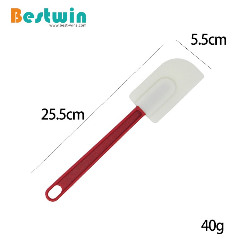 10-Inches Heat-Resistant Silicone Rubber Spatula