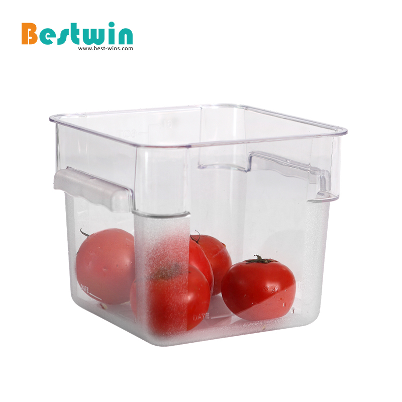 6L Square Plastic Food Storage Container