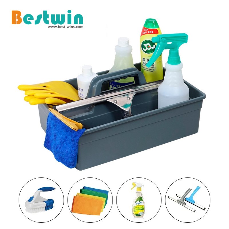Plastic Janitor Caddy with Handle